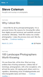 Mobile Screenshot of lightinframeblog.com
